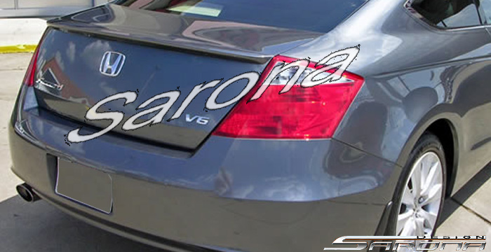 Custom Honda Accord Trunk Wing  Coupe (2008 - 2012) - $199.00 (Manufacturer Sarona, Part #HD-084-TW)